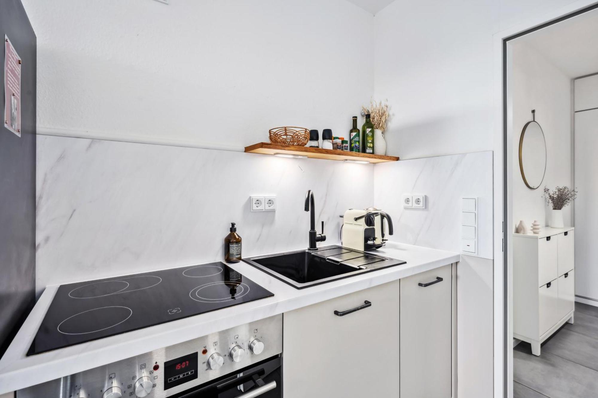 Traber Apartments Studio Kaffee Terrasse & Parken Leipzig Dış mekan fotoğraf