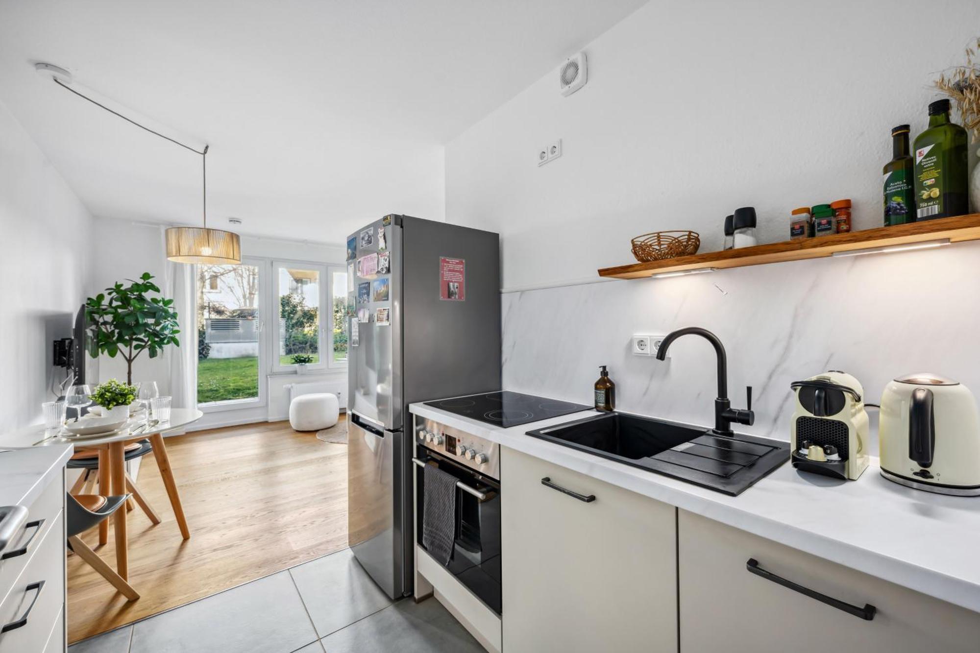 Traber Apartments Studio Kaffee Terrasse & Parken Leipzig Dış mekan fotoğraf